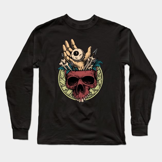 Fill the head Long Sleeve T-Shirt by Inkmoist